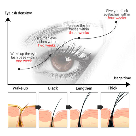 Beyprern 3/1Pcs Eyelash Growth Serum Eyelashes Eyebrows Enhancer Lash Fast Lift Lengthening Fuller Thicker Lashes Treatment Eye Care