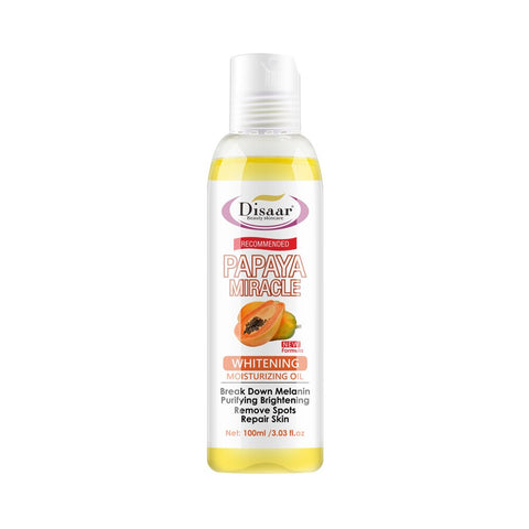 Papaya Whitening Body Oil Relaxation Essential Oil Anti Aging Anti Wrinkle Skin Emollient Oil Sleep Massage Care100ml