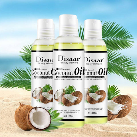 Beyprern 100Ml Natural Organic Coconut Oil Body Face Moisturize Massage Oil Best Skin Care Massage Relaxation Essential Oil Product