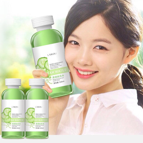500ml Barley Face Tonic Moisturizing Hydration Anti-Aging Oil Control Shrink Pores Makeup Water Face Toner Sleep Skin Care