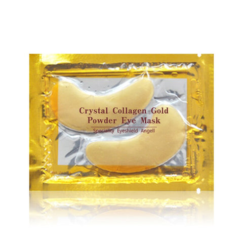 Masks 20Pcs Crystal Collagen Gold Eye Mask Anti-Aging Dark Circles Acne Beauty Patches for Eye Skin Care Korean Cosmetics