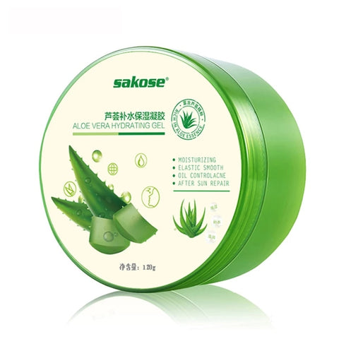300g 98% Aloe Soothing Face/Hand/Body Gel Aloe Vera Gel Skin Care Remove Acne Moisturizing Day Cream After Sun Lotions Aloe Gel