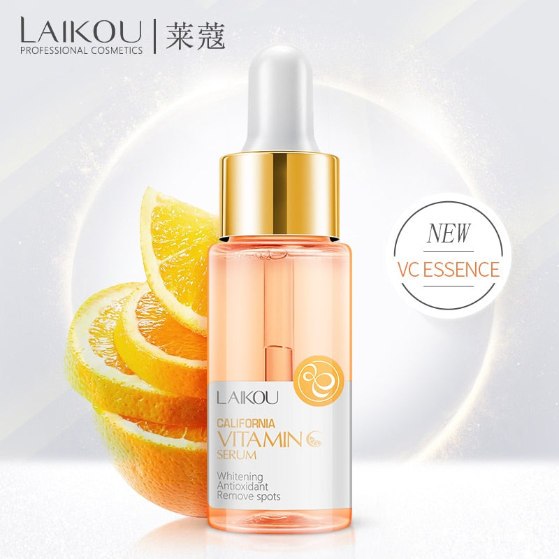 LAIKOU Serum Japan Sakura Essence Anti-Aging Hyaluronic Acid Pure 24K Gold Whitening Vitamin C Face Serum Face Skin Care Korea