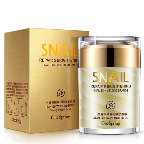 Snail Collagen Face Cream Eye Essence Set Anti Aging Reduce Fine Lines Facial Cream Ball Massage Eye Serum Lighten Firming Skin