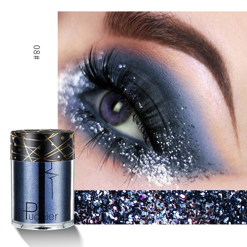 Shiny Ray Holographic Sequins Glitter Shimmer Pigment Eye Shadow Tattoo Lip Body Glitter Festival Party Eye Makeup Powder