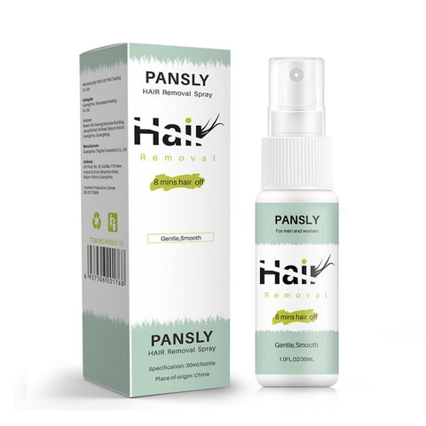 PANSLY 30ml Permanant Hair Growth Removal Inhibitor Spray Beard Bikini Intimate Legs Body Armpit Painless Facial Stop Hair TXTB1