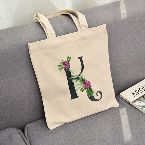 New Canvas Tote Cotton Cloth Shopping Handbags 2021 Storage Bags for Women Art Letter Bolso Mujer Ulzzang Harajuku Shoulder Bags