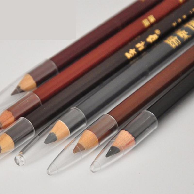 6 Colors/PC Eyebrow Pencil Sharpening Tool Permanent Makeup Tattoo Waterproof Eyebrow Pencil Sharpen Tip Thin Women Makeup TSLM