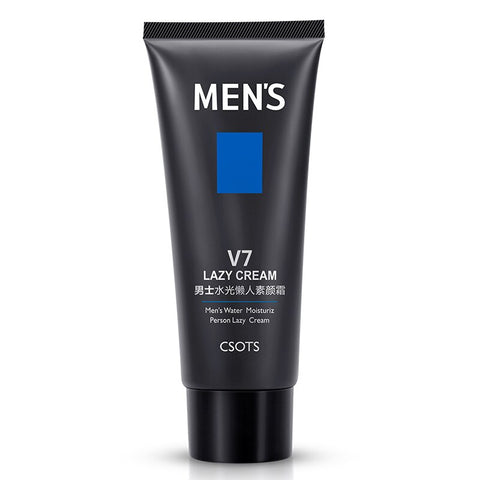 Men's Moisturiz Person Lazy Cream Brighten Skin Cover pores Concealer No Wash Cream Face Foundation For Men Cosmetics