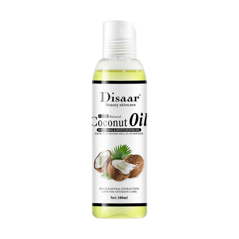 Coconut Oil Sooth Dry Skin Lighten Fine Lines Face Massage Oil Nourishes Hair Removes Frizz Hair Care Oil Firming Skin Body Oil