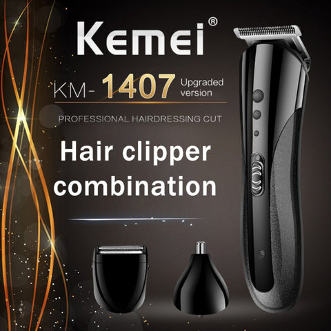 KEMEI Hair Clipper Men's Trimmer Barber Accessories Professional Hair Scissors Tesoura De Cabeleireiro Profissional TSLM1