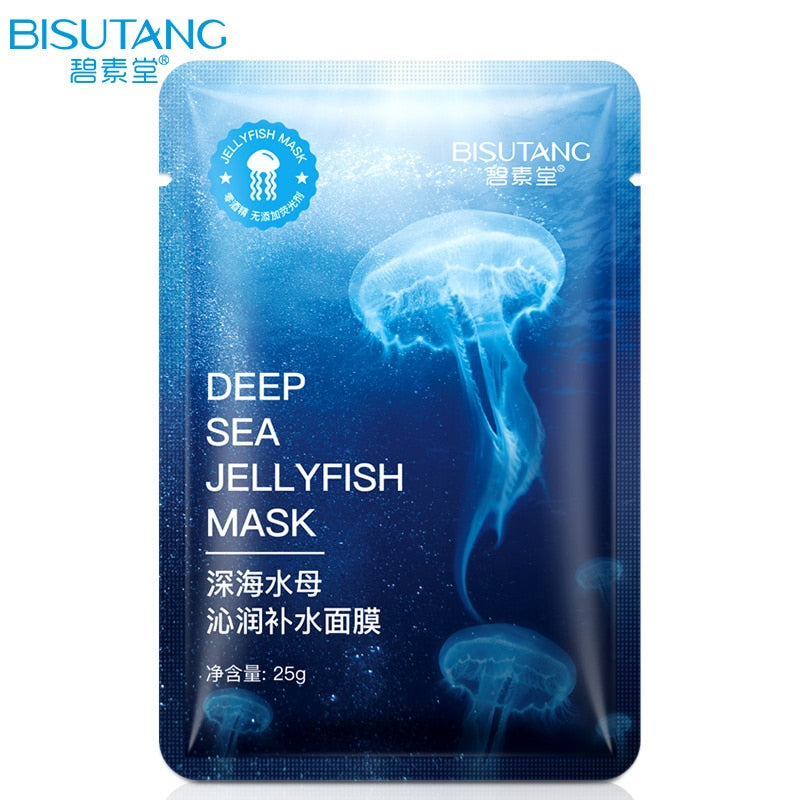 Deepsea Jellyfish Mask Moisturizing Water Nourishment Skin Care Whitening Anti-Aging Oil-Control Acne Treatment Cosmetics Korea