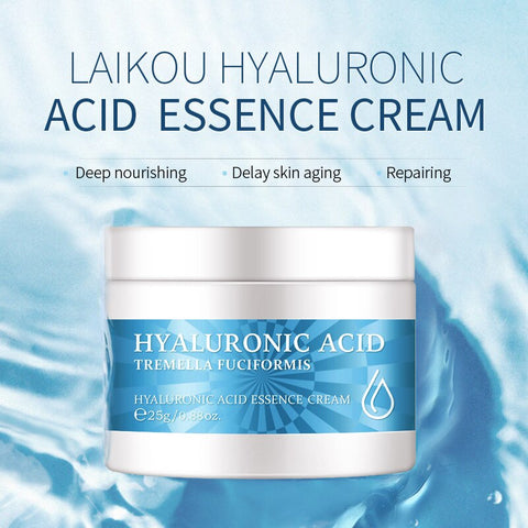 LAIKOU Hyaluronic Acid Face Cream Whitening Day Creams Moisturizing Anti-Aging Wrinkle Improve Dryness Repair Facial Skin Care