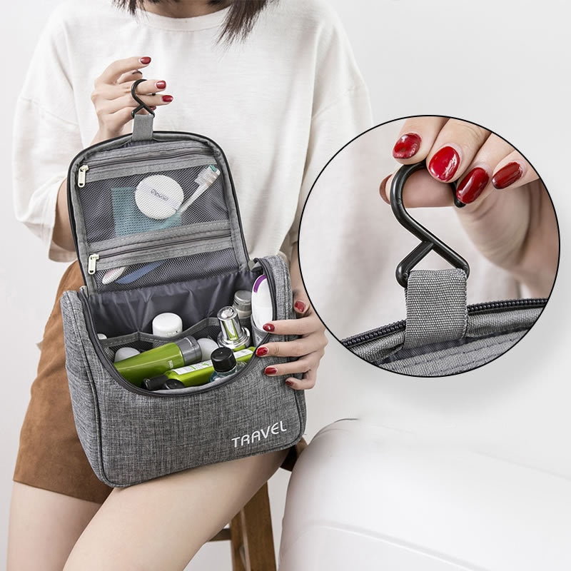 Hanging Man Women Waterproof Makeup Bag Cosmetic Bag Beauty Case Make Up Organizer Toiletries Bag Kit Storage Travel Wash Pouch