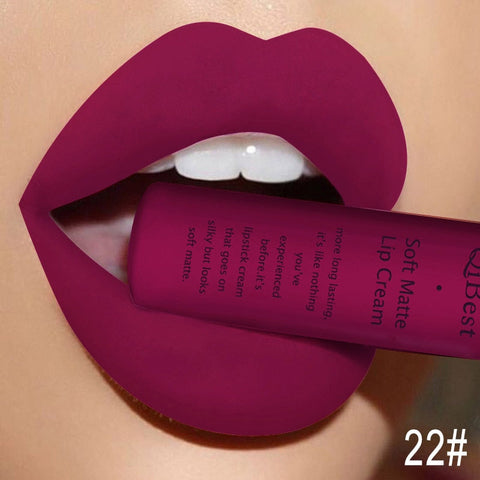 Beyprern Makeup Lipstick Matte Lipstick Brown Nude Black Color Liquid Lipstick Lip Gloss Matte Batom Matte Maquiagem Makeup