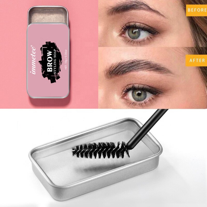 NEW Wild Eyebrow Styling Soap Makeup Sets Eyebrow Cream Maquiagem Maquillage Make Up Lasting Natural Waterproof EUR STOCK TSLM