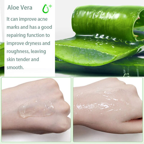 30g Face Cream Aloe Soothing Gel Aloe Vera Gel Skin Care Remove Acne Moisturizing Day Cream After Sun Lotions Aloe Gel