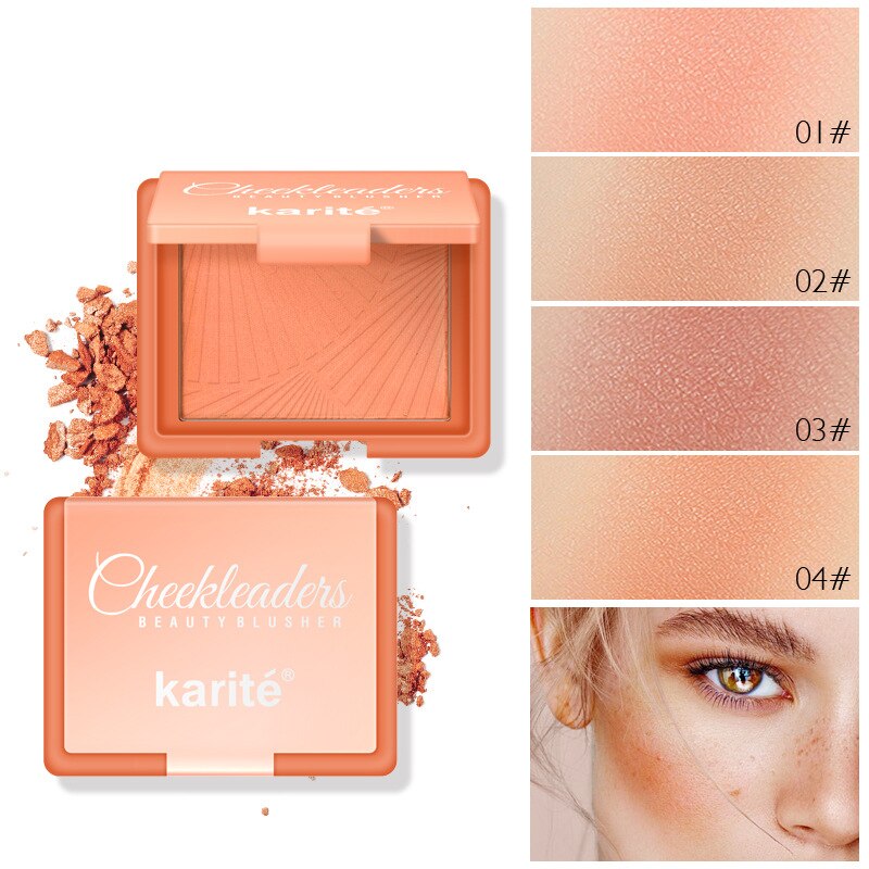 Monochrome Blush Natural Nude Vitality Orange Rouge Professional Makeup Contour Shadow Pink Cheek Blusher Comestic