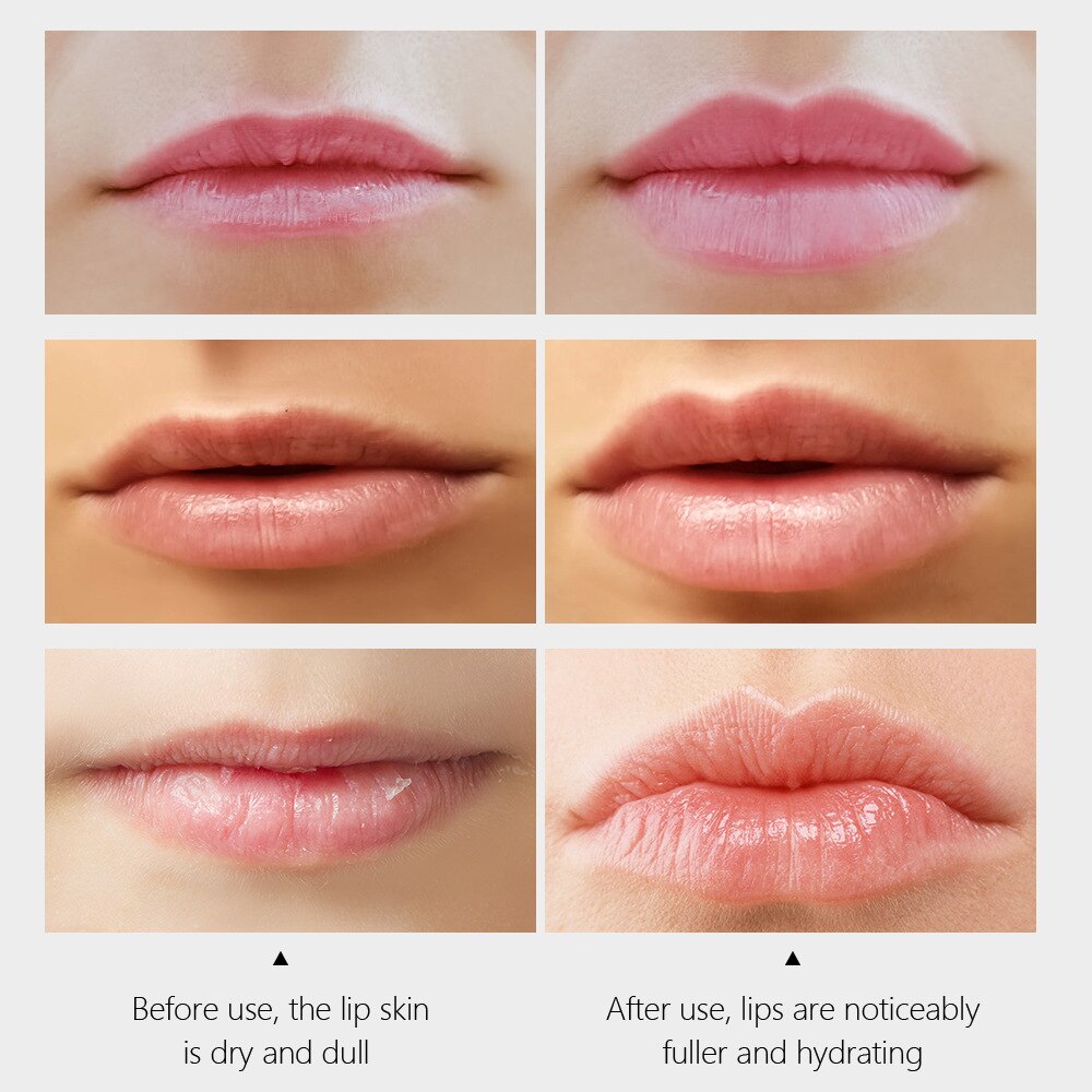 Instantly Plump Lip Day & Night Lip Care Serum Lip Plumper Increase Lip Elasticity Reduce Fine Lines Repairing Lip gloss Oil 4ml