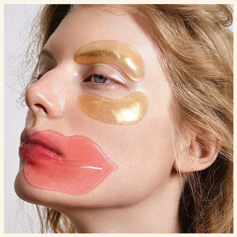 20Pcs/Box Cherry Hydrating Lip Mask Keep Moisturizing Soften Dead Skin Reduce Melanin Lip Patches Ruddy Sexy Plump Lip Care Mask