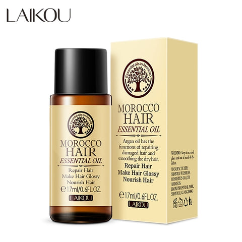 Morocco Argan Hair Care Oil 15ml Multi-functional Hair& Scalp Care Essential Oil Care For Moisturizing Soft Hair Pure Oil TSLM1