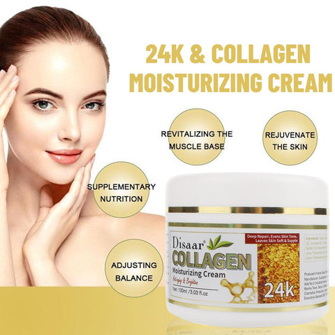 Collagen Cream Deep Moisturizing Face Hand Smoothing Body Brightening Skin Anti Wrinkle Whole Body Care Family Use