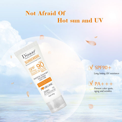 Summer Waterpoof Sweetpoof  Facial Body Protective Sunscreen Whitening Anti-Aging Oil-Control Moisturizing SPF50/ 90 Skin Cream