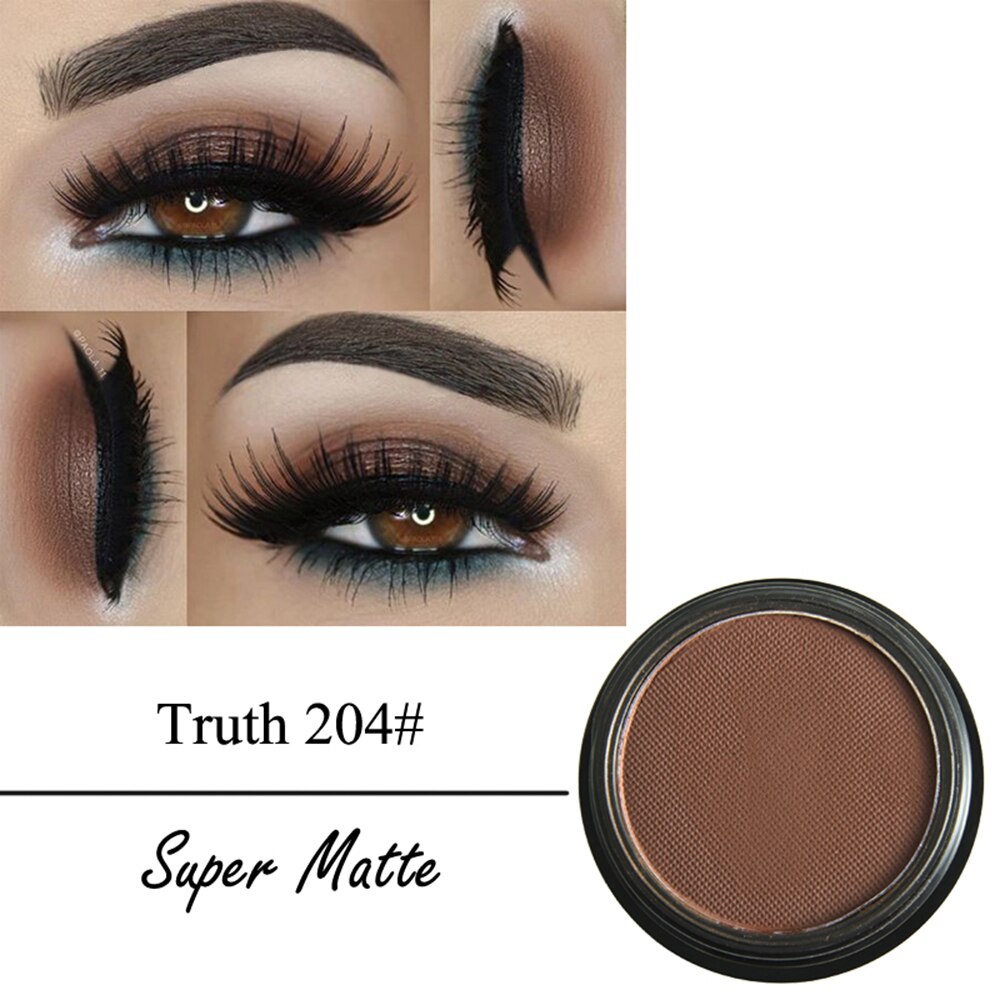 PHOERA Matte Color Eyeshadow Palette Monochrome Long Lasting Makeup Waterproof Non-Smudge Women Beauty Face Cosmetics TSLM2