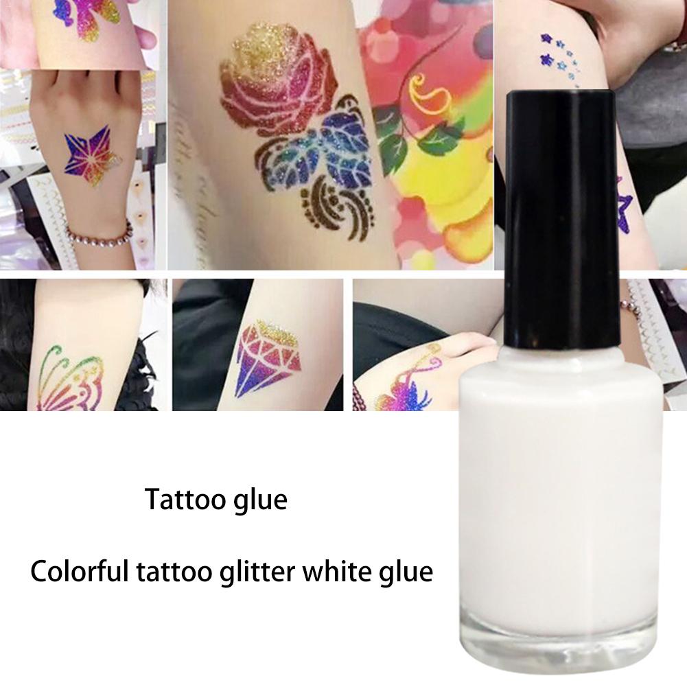 5Pcs Color Set Flash Diamond Glitter Flash Powder For Temporary Tattoo Set Kids Face Body Painting Art Tools Suit 27P Regular