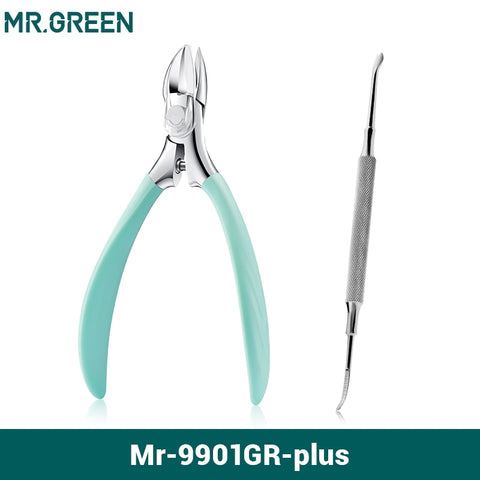 MR.GREEN Toenail Clippers Professional Pedicure Tool Nail Clippers Anti-Splash Ingrown Olecranon Cutters Manicure Tools Sets