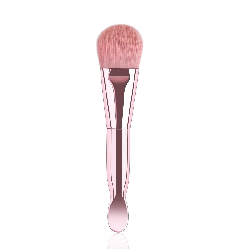Double Ended Facial Mask Soft Brush Portable Face Skin Care Beauty Cosmetics Tool  Fan-Shaped Professional Makeup Brush