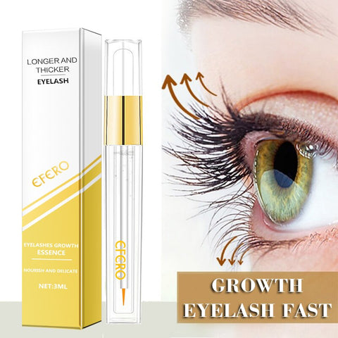 Natural Eyelash Growth Serum Eyelashes Enhancer Liquid Eye Lash Lengthening Mascara Thicker Fuller Longer Eyes Makeup Cosmetics