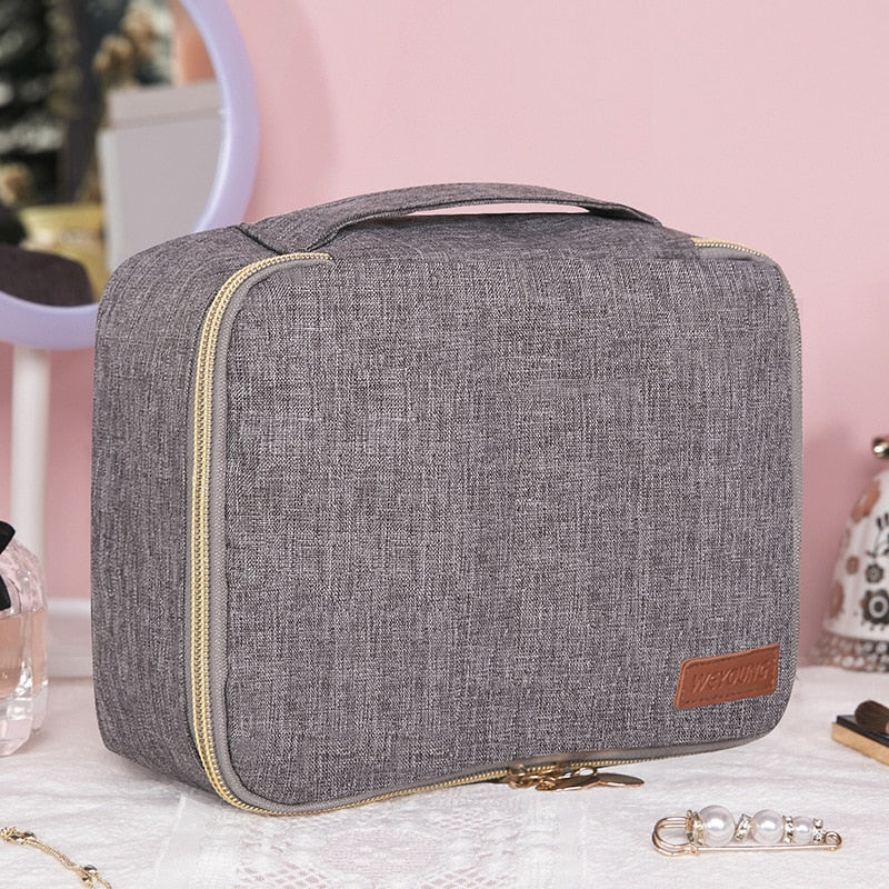 Portable Women Cosmetic Bag Multifunction Large Capacity Travel Toiletry Storage Organizer Female Neceser Makeup Bag Beauty Case
