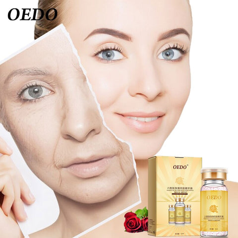 Hexapeptide and Rose Serum+Gold Snail Essence Moisturizing Whitening Anti Aging Face Care Oil Control Lifting Firming Skin Care