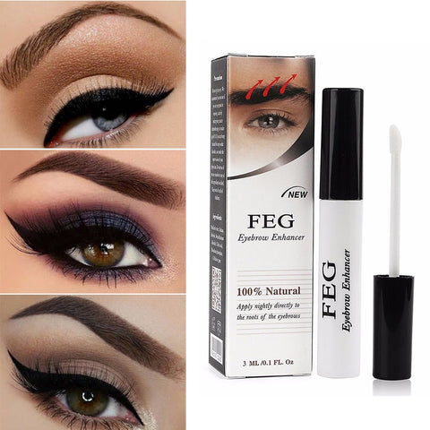 FEG Eyebrows Enhancer Liquid Rising Eyebrows Growth Serum Eyelash Growth Liquid Makeup Eyebrow Longer Thicker Beauty Makeup Tool