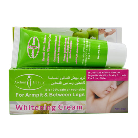 50g Whitening Cream Body Dark Skin Armpit Knee Lightening Bikini Underarm Inner Thigh Hot High Quality Boday Cream