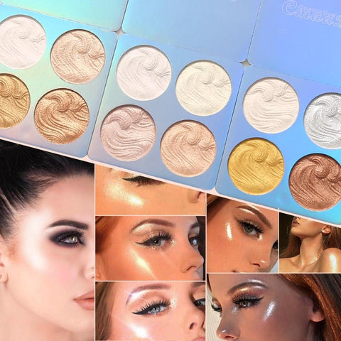 New Makeup Highlighter powder Baking Palette Repair enhance the shadow Facial Contour Blush Brighten Cosmetics TSLM2