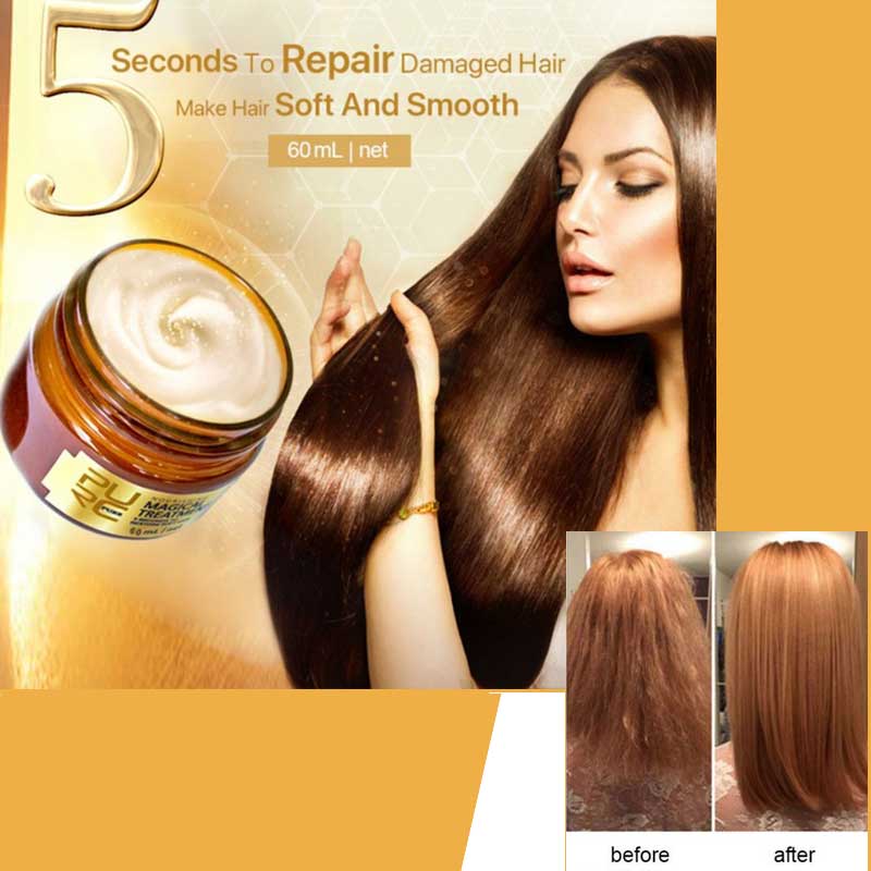 Beyprern Magical keratin Hair Treatment Mask 5 Seconds Repairs Damage Hair Root Hair Tonic Keratin Hair & Scalp Treatment