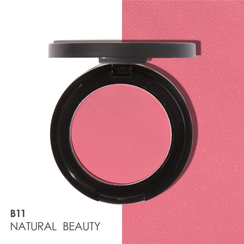 Beyprern Blush Makeup Natural Cheek Well Pigmented Peach Blush Powder High Quality Mineral Blusher Blush Palette