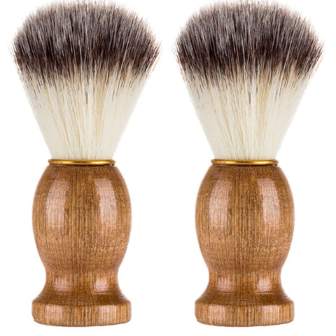 Badger Hair Men's Shaving Brush Salon Men Facial Beard Cleaning Appliance Shave Style Tool Razor Brush with Wood Handle for men