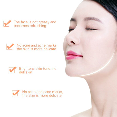 Hyaluronic Acid Ginseng Extract  Face Cleanser Facial Scrub Cleansing Acne Treatment Blackhead Remover Pimples Pores Skin Care