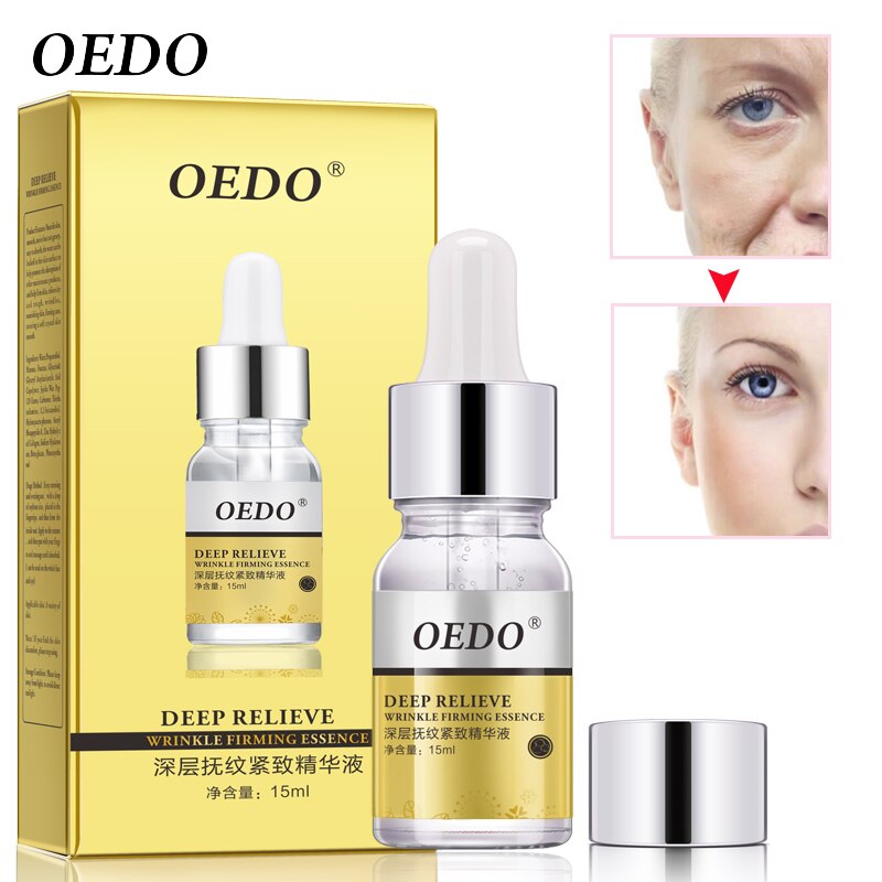 Deep Relieve Wrinkle Firming Essence Eye Serum Collagen Anti-Aging Eye Care Anti-Wrinkle Skin Care Nourishing Skin Eyes Cream