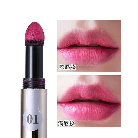 NOVO Lipstick Sexy Silky Powder Cream Air Cushion Lip Stick Long-lasting Waterproof Lip Gloss Smooth Elastic Lip Makeup Cosmetic