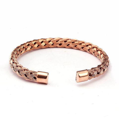 Luxury Simple Diy Mesh Surface Cuff Bangles Trendy Braided Stainless Steel Open Charm Bracelets Men Women Jewelry