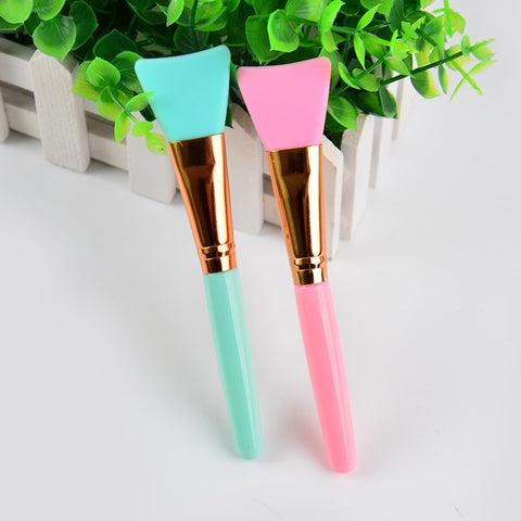 1pc Silicone Makeup Brushes Foundation Makeup Brush Soft Facial Face Mask Brush Mud Cosmetic Skin Care Make Up Tools TXTB1