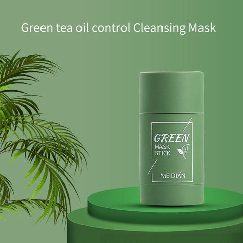 Face Mask Oil Control Anti-Acne Blackhead Green Tea Purifying Mask Bioaqua Mascarillas Lanbena Skin Care Products TSLM1