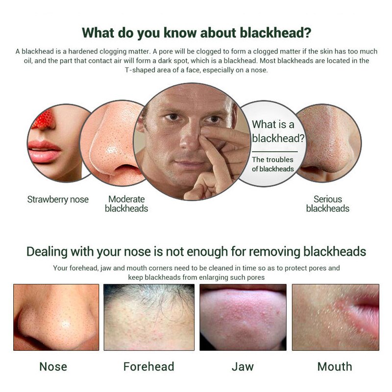 Blackhead Clean Mask Face Skin Care Bamboo Charcoal Facial Masks Remove Blackhead Acne Peeling Mask Face Nose Deeply Cleansing