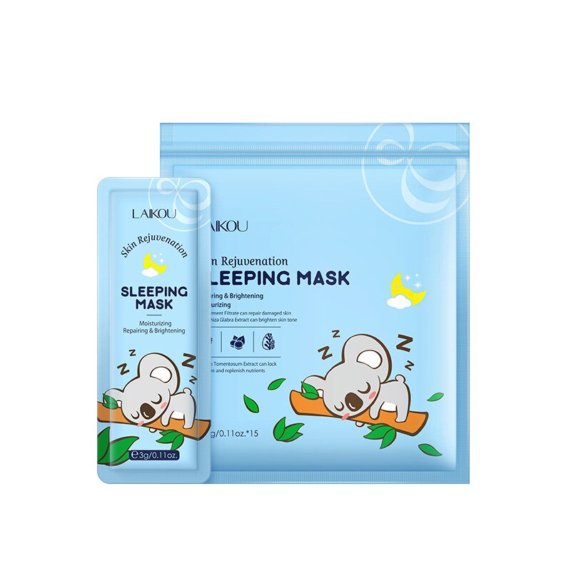 LAIKOU Skin Rejuvenation Sleeping Face Mask Anti wrinkle Night Facial Packs Dark Circle Moisturize Anti-Aging Mask for Facecare