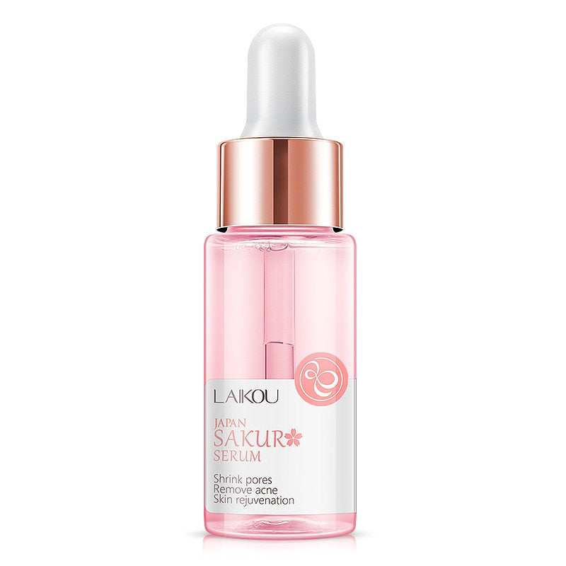 5color Pore Shrinking Serum Hyaluronic Acid Cherry Blossom Vitamin C Oil-Control Firming Moisturizing Face Cream Dry Skin Care
