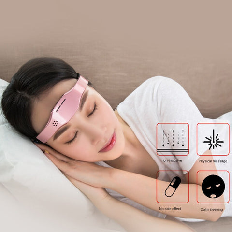 Electric Head Massager Sleep Apnea Monitor Migraine Relief Massager Insomnia Therapy Release Stress Anxiety Relax Massage